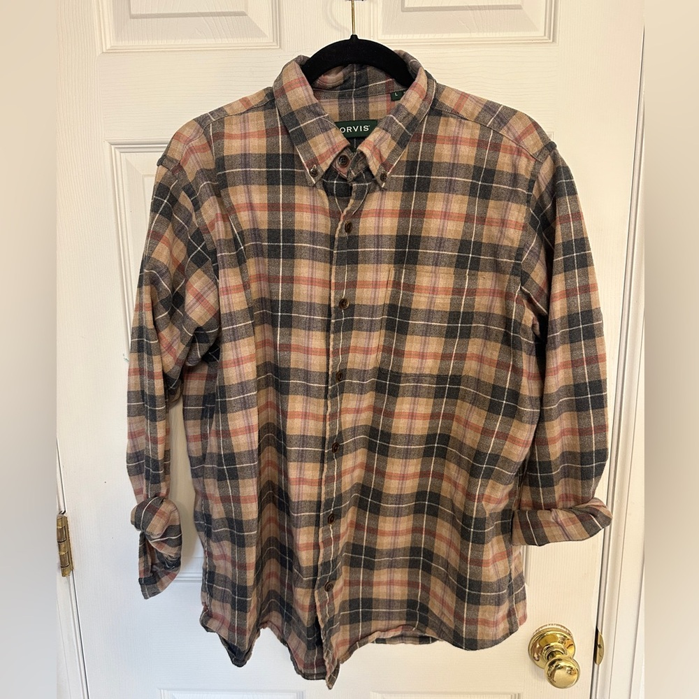 Orvis Luxury Flannel Men’s Shirt